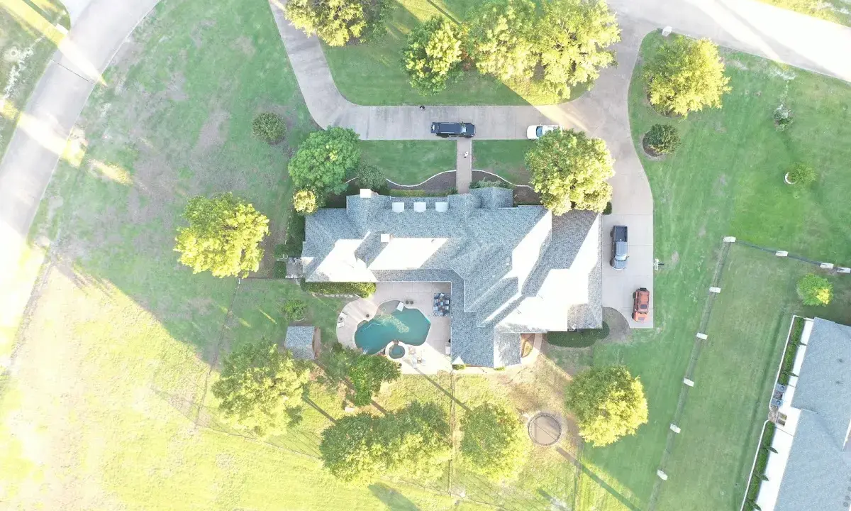 New shingle roof installation on a home in Springdale